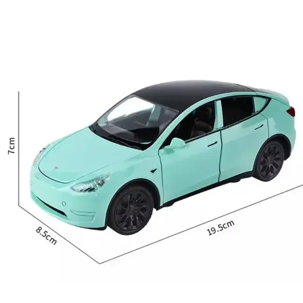 1:24 Tesla Model Y Diecast Metal Car - Image 6