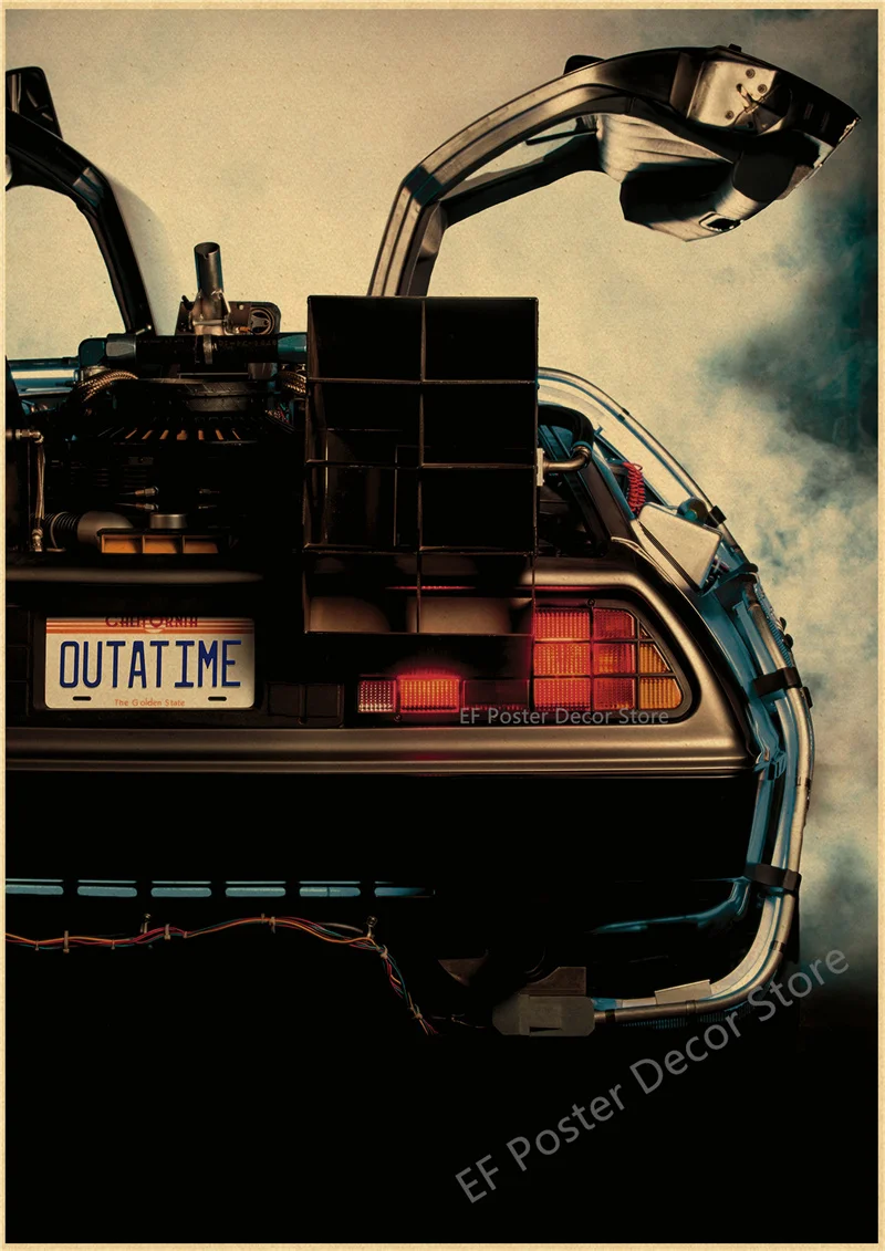 Vintage Back To The Future Movie Poster Print 30 Vintage Back To The Future Movie Poster Print - Image 30