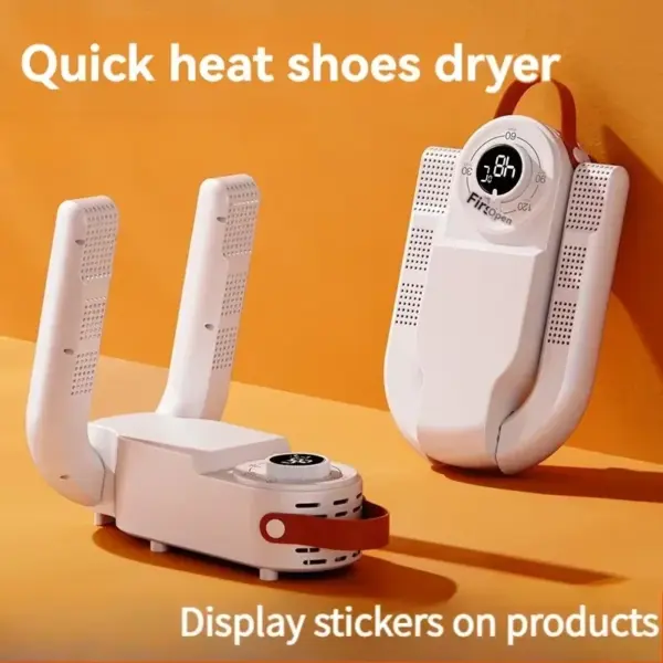 Foldable UV Shoe Dryer for All Footwear