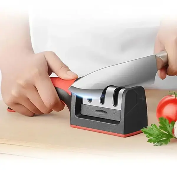 Professional 3-Stage Ceramic Knife Sharpener - Image 3