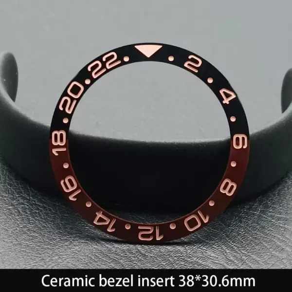 38mm Ceramic GMT Dive Watch Bezel Insert - Image 23