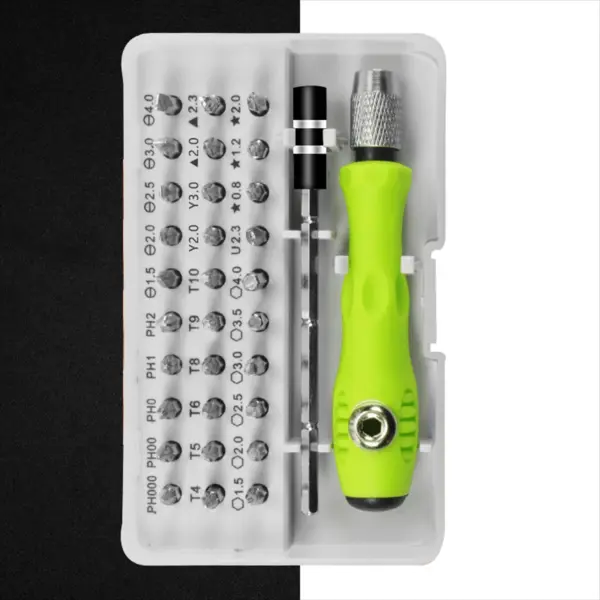 32-in-1 Precision Screwdriver Set with Bits - Image 6