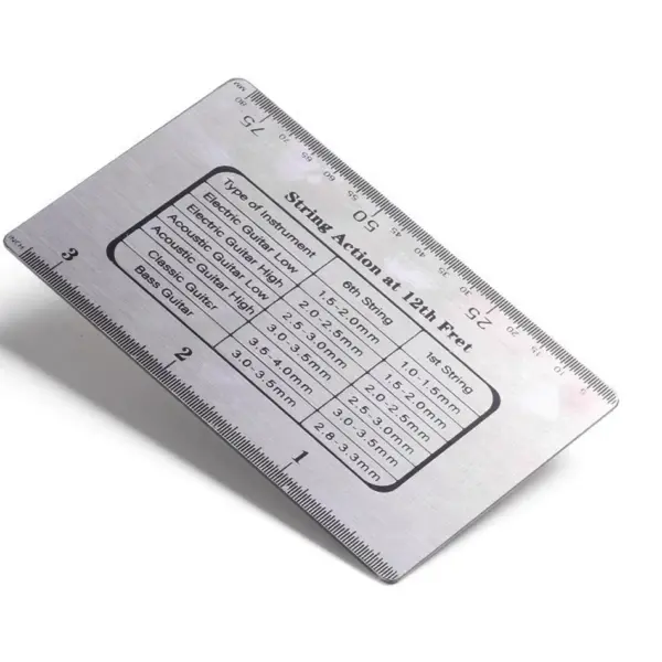 Guitar String Measuring Ruler for Musicians - Image 6