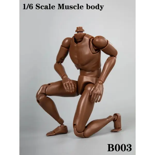 1/6 Scale B003 Black Skin Muscle Body Model - Image 5