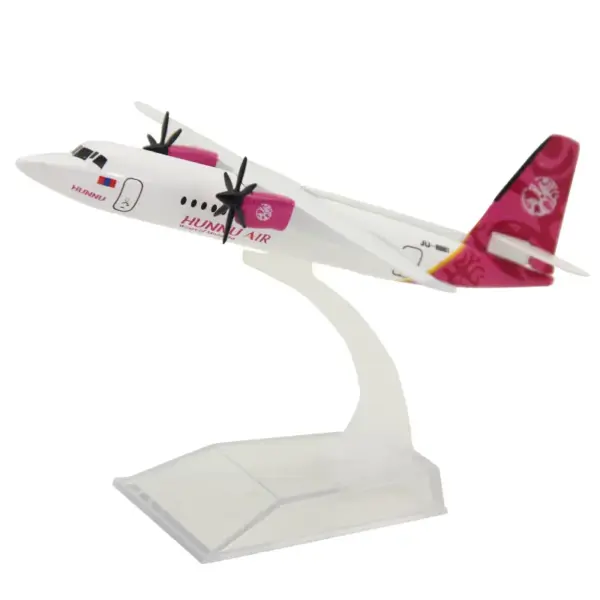 Diecast Hunnu Air FK50 Airplane Model 16cm - Image 5