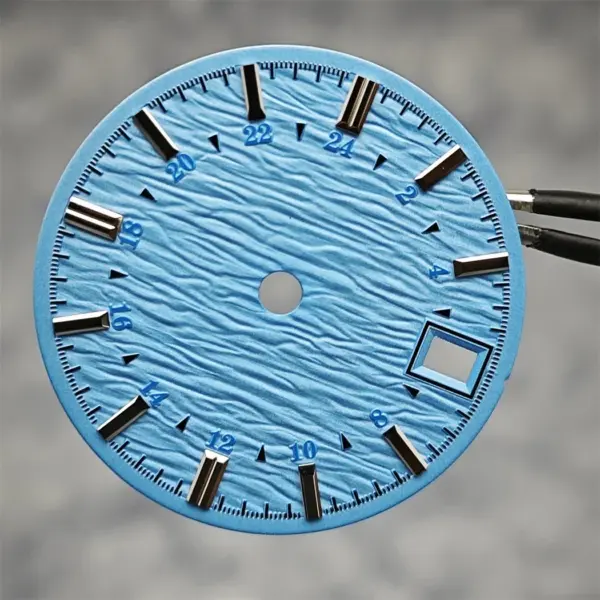 28.5mm Water Ripple Watch Dial for NH34/NH35 - Image 2