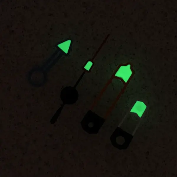 NH34 Movement Watch Hands Set - Luminous Colors - Image 3
