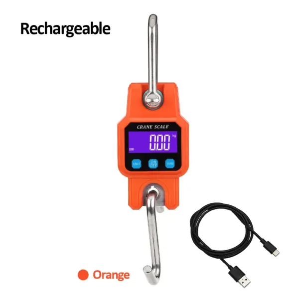 300kg Portable Digital Hanging Scale Rechargeable - Image 7