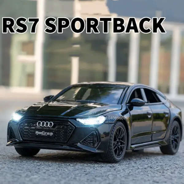 1:32 Audi RS7 Sportback Diecast Model Car - Image 6