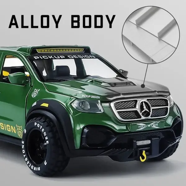 1:28 Mercedes Benz X-Class Off Road Pickup - Image 3