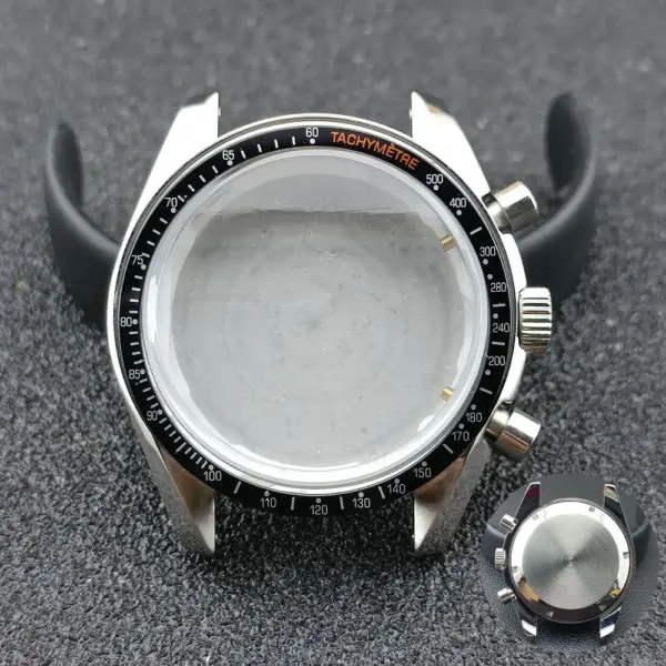 39.7mm Stainless Steel Watch Case for VK63 - Image 10