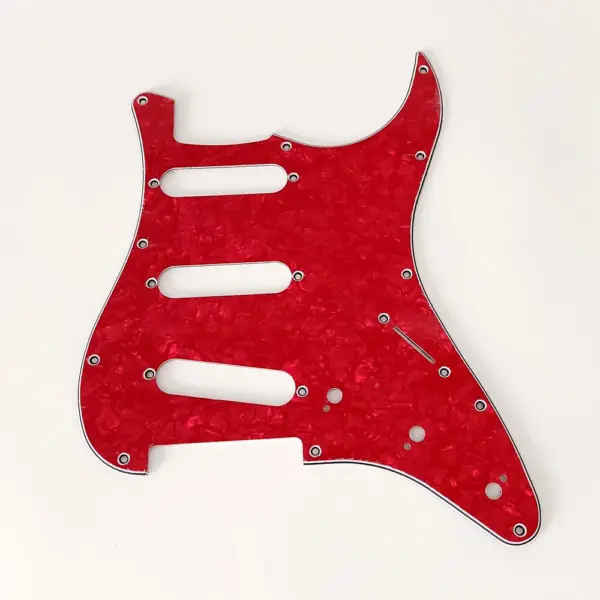 11 Hole Stratocaster Guitar Pickguard 3 Ply - Image 15