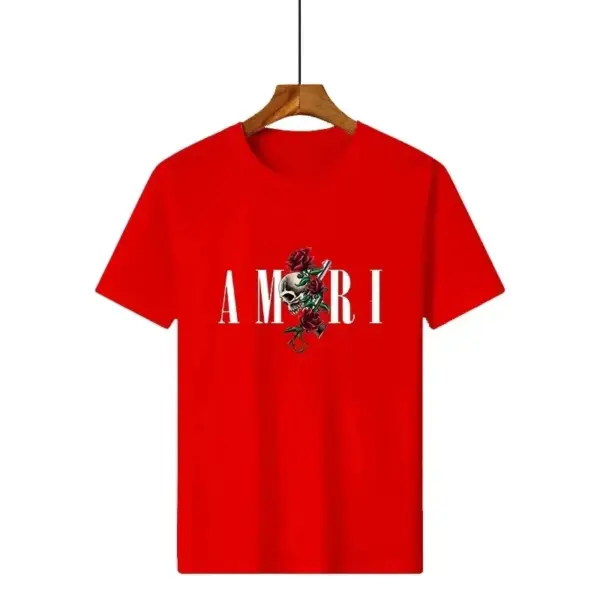 Retro Graphic Print Cotton T-shirt for Women - Image 2