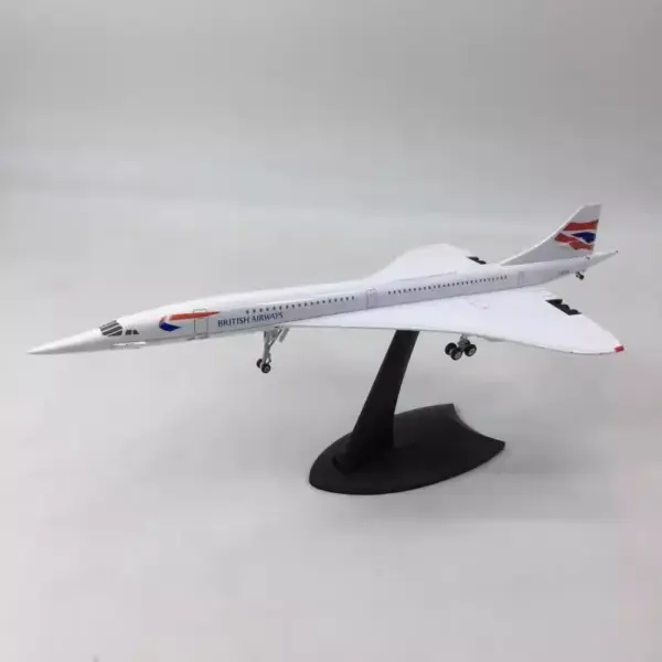 Diecast Concorde Airplane Model 1:400/1:200