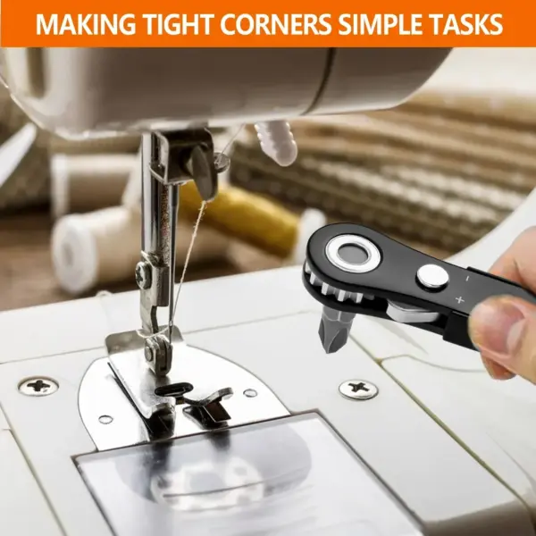 Mini Right Angle Ratcheting Screwdriver Set - Image 6