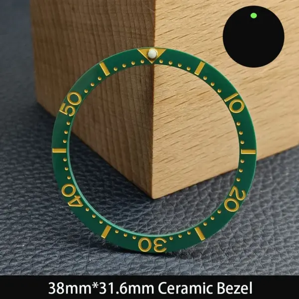 Luminous Ceramic Bezel Insert 38mm Watch Part - Image 23