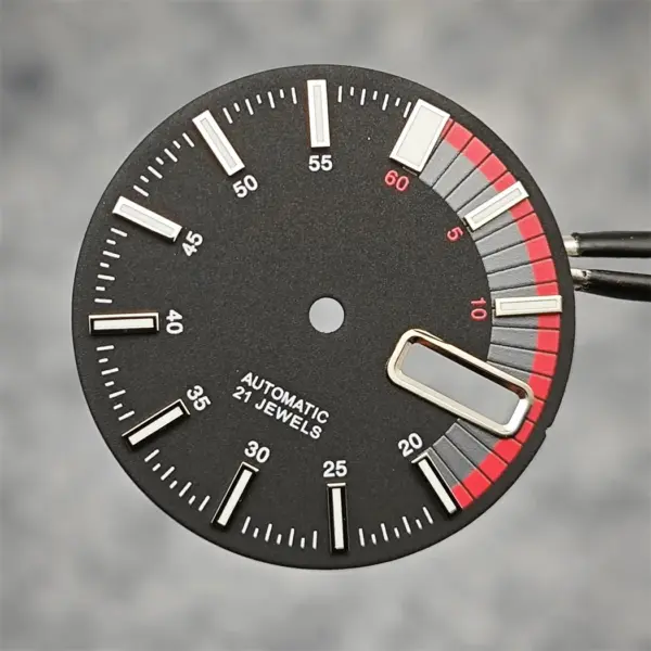 28.5mm Green Luminous Watch Dial Replacement - Image 3