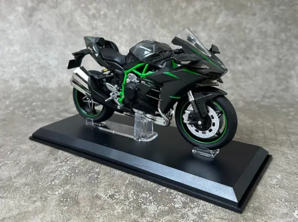 1:12 Scale H2 H2R Alloy Motorcycle Model - Image 5