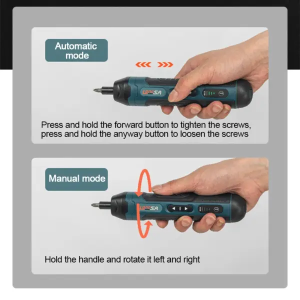 Rechargeable Cordless Electric Screwdriver Set - Image 5