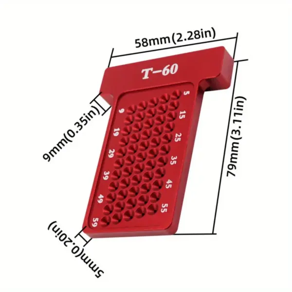 Woodworking Scribe Ruler for Accurate Marking - Image 11