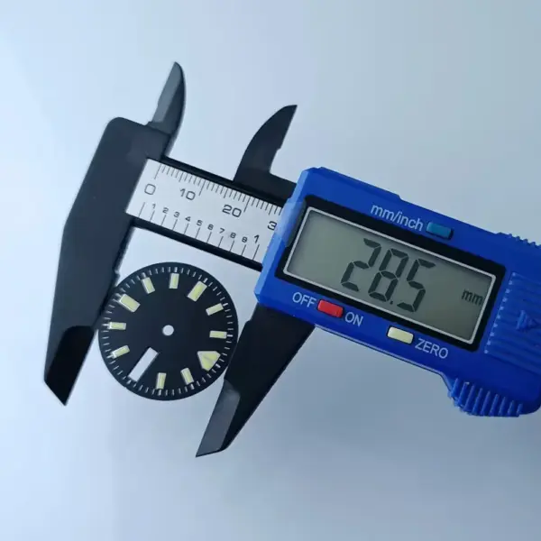 28.5mm Luminous Watch Dial for NH35/NH36 - Image 2