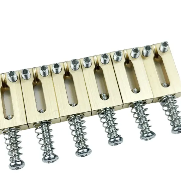 Brass Saddles Tremolo Bridge for ST TL Guitars - Image 5