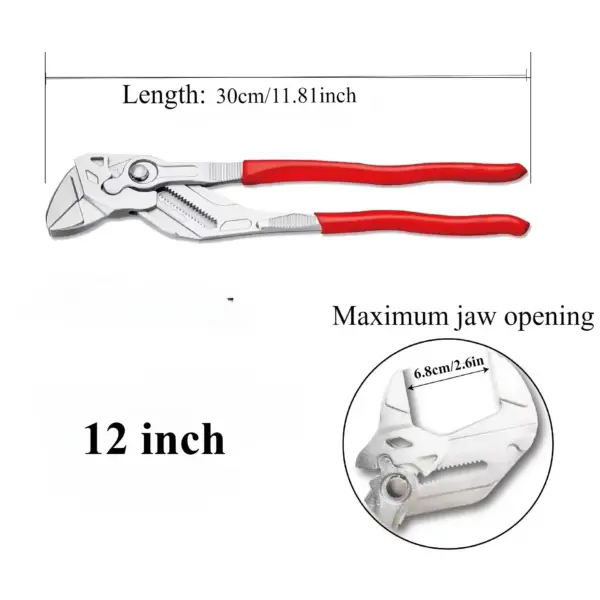Adjustable Pipe Wrench Multi-Function Tool - Image 9