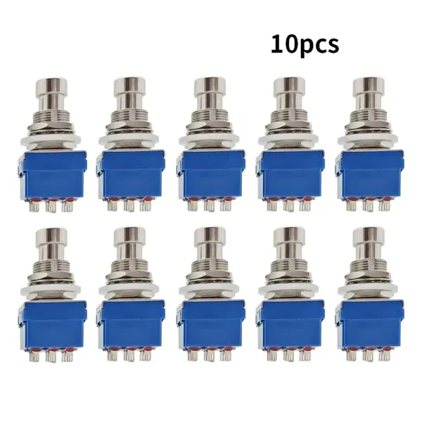 10PCS 3PDT 9 Pin Guitar Pedal Footswitch - Image 8