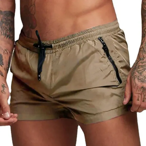 Men's Quick Dry Athletic Gym Shorts with Pockets - Image 11