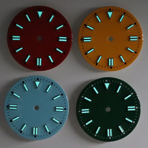 Luminous 28.7mm Watch Dial for Seiko Movements - Image 4