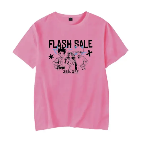 Punk Anime Hunter x Hunter Graphic T-shirt - Image 14