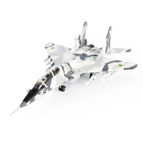 1/72 Ukraine Twin Seat MIG-29 Fighter Model - Image 4