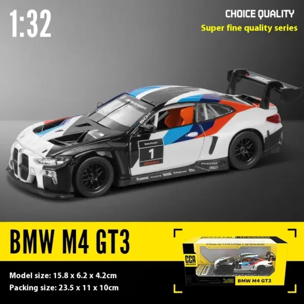 CCA 1:32 Scale M4 GT3 Alloy Car Model - Image 8