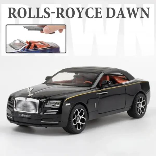 1:24 Alloy Rolls-Royce Dawn Diecast Model Car - Image 8