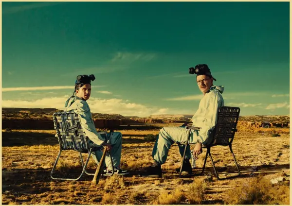 Breaking Bad Retro Canvas Wall Art Poster - Image 42
