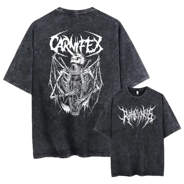 Gothic Summer T-Shirt for Men Unisex Casual - Image 6