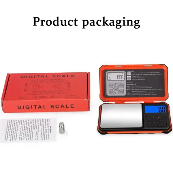 Portable Digital Pocket Scale with Calibration Weight - Image 6