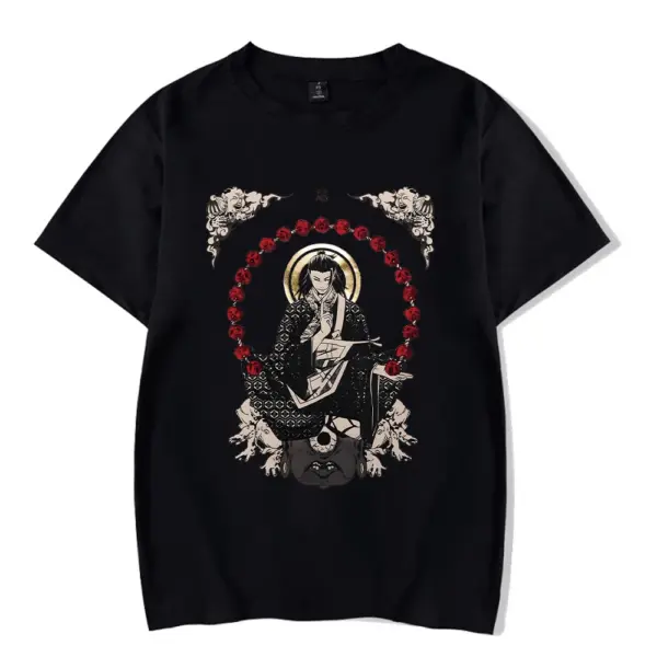Anime Jujutsu Geto Suguru Vintage T-Shirt - Image 5