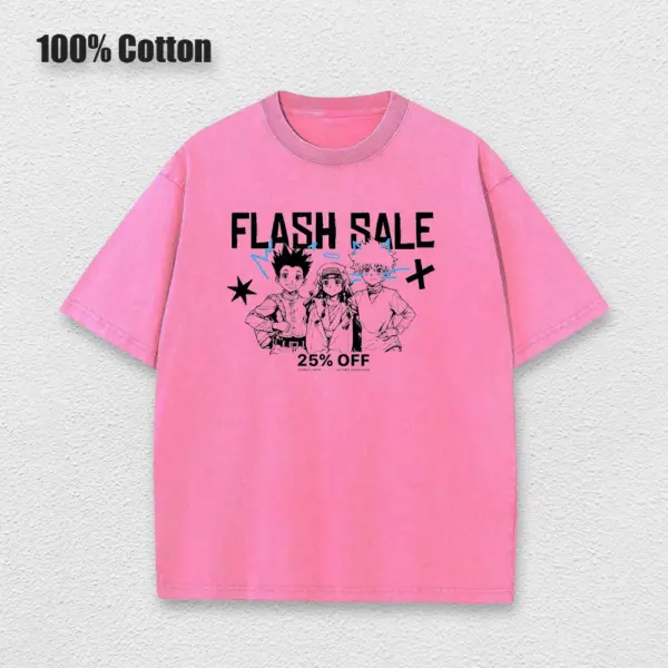 Punk Anime Hunter x Hunter Graphic T-shirt - Image 10