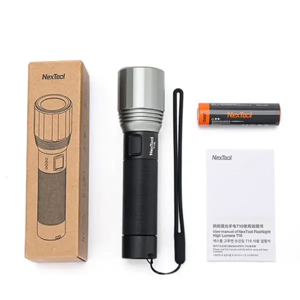 NexTool T10 Rechargeable LED Flashlight 2000lm - Image 7