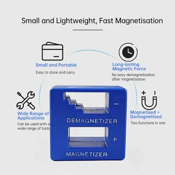 Two-in-One Magnetizer and Demagnetizer Tool - Image 5