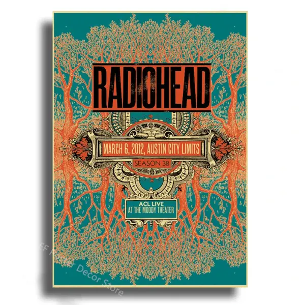 Radiohead Retro Album Art Poster Print - Image 7