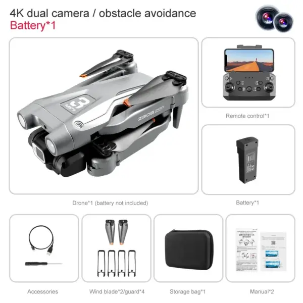 Z908 Pro/Max 8K HD Drone with Dual Camera - Image 12