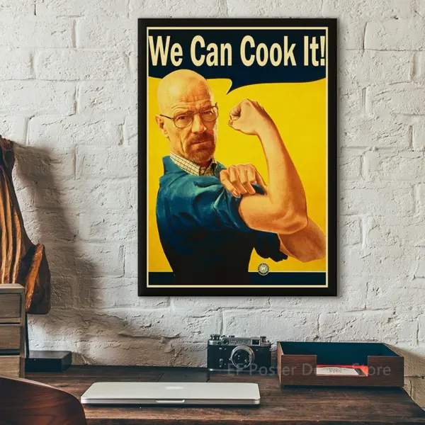 Breaking Bad Retro Canvas Wall Art Poster - Image 5