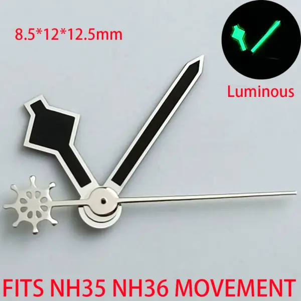 NH35 NH36 Watch Hands Green Luminous Set - Image 23