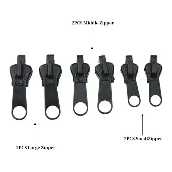 Universal Zipper Repair Kit - 6 Pieces - Image 5