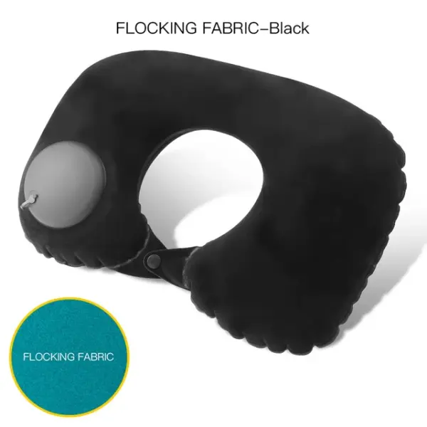 U-Shape Inflatable Travel Neck Pillow - Image 10