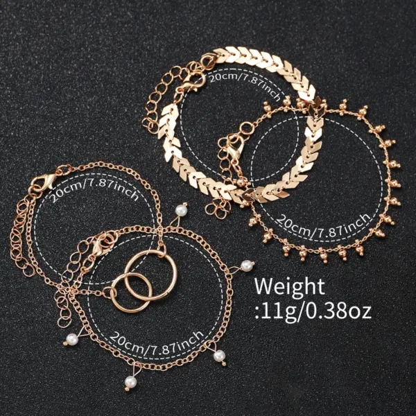 Fashion Women Quartz Watch Bracelet Set V248 - Image 5