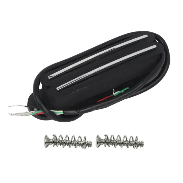 Ceramic Dual Rails Mini Humbucker Pickup Black - Image 9