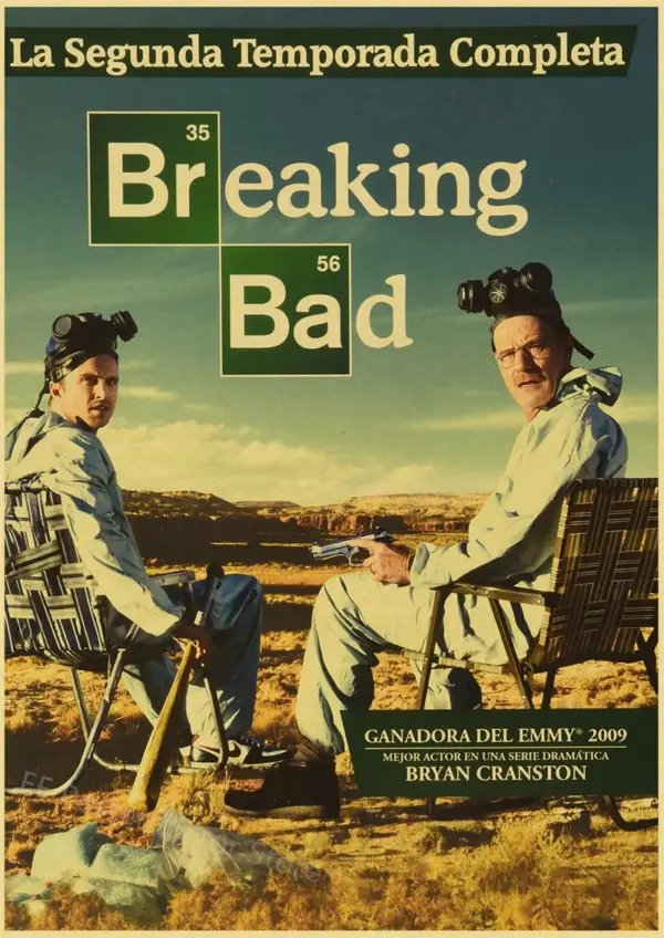 Breaking Bad Retro Canvas Wall Art Poster - Image 25